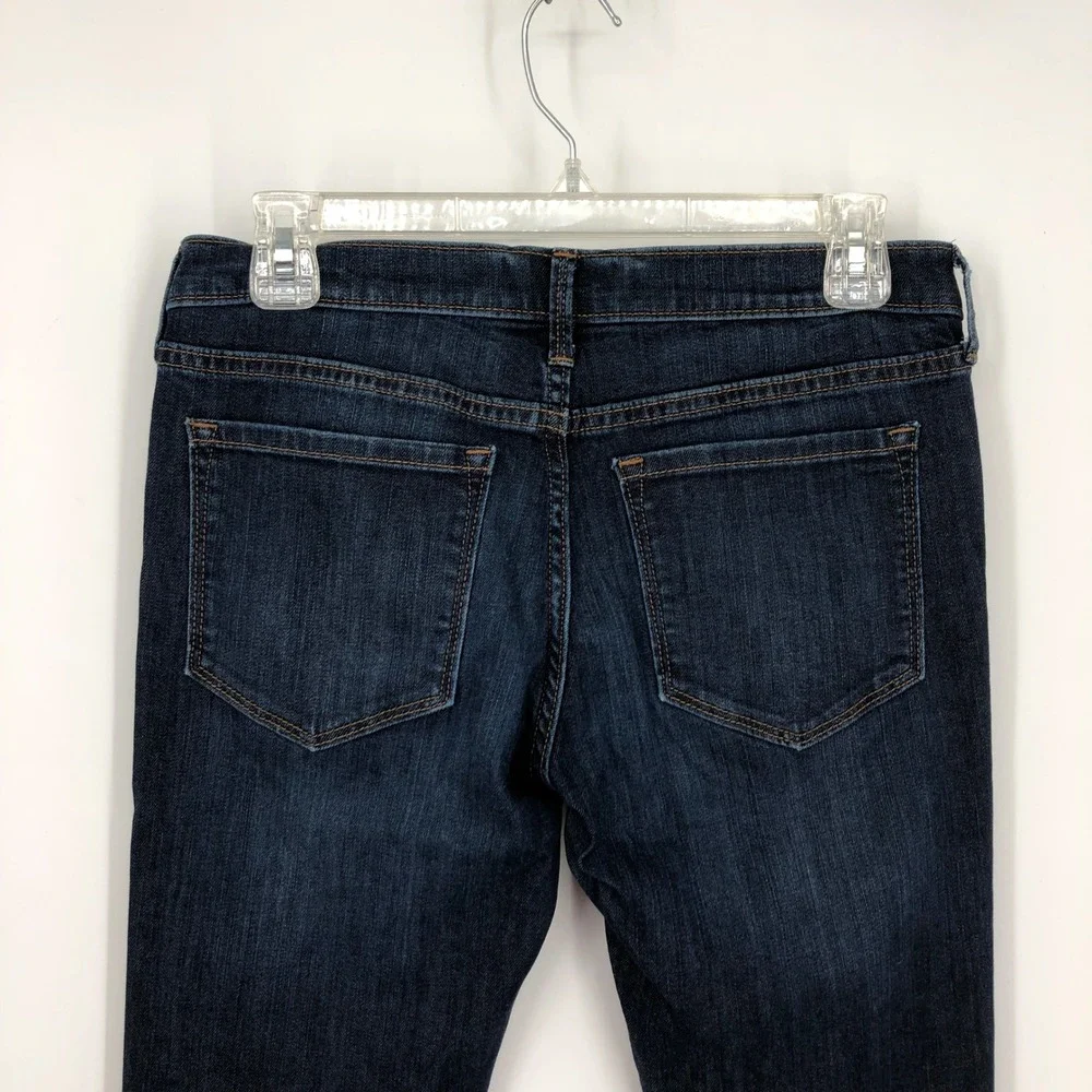 Banana Republic Womens Skinny Jeans Size 28‎ Dark Wash Premium Denim